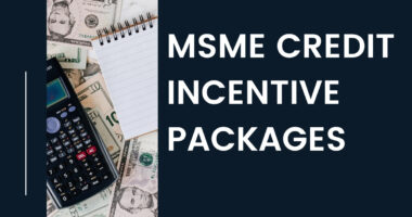 MSME CREDIT INCENTIVE PACKAGES